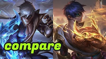 So sánh hiệu ứng skin Lee Sin Nộ Long Cước và Nộ Long Cước Đa Sắc Thần Thoại 🐉⚡Moe Tốc Chiến
