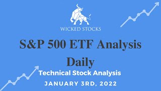 Daily S&P 500 SPDR (SPY) ETF Technical Analysis - Monday, January 3rd