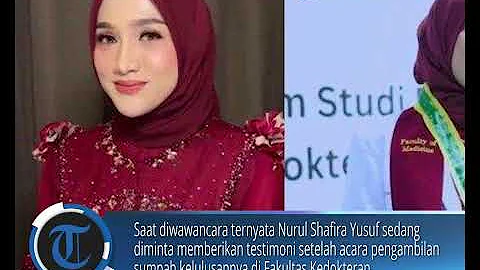 SOSOK Nurul Shafira Yusuf, Dokter Muda Cantik Viral Kode Minta Dilamar, Syarat Disorot Warganet