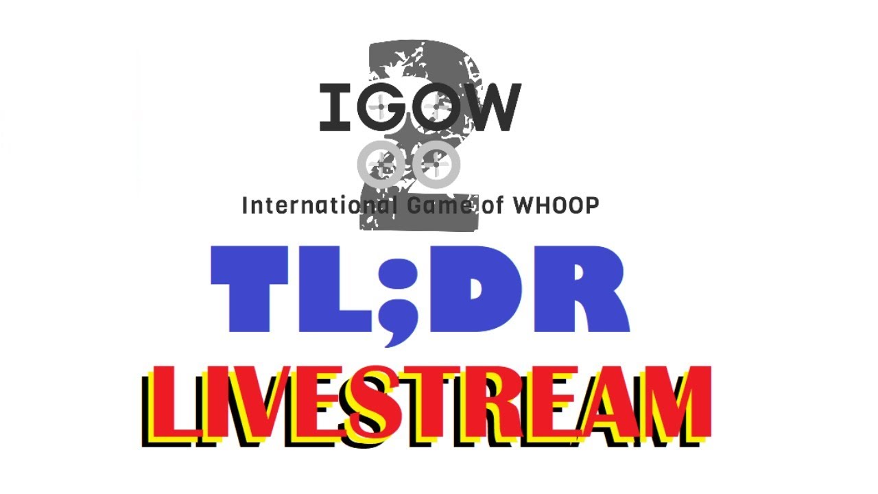 IGOW2 TL;DR Livestream: Week #10 Happymodel/theFPVGeek - Speed Loops