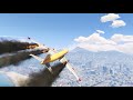 Airbus during takeoff engine crash emergency🆘🚨 landing crash🆘😴 in water💧💦 GTA 5 gameplay