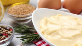 اسهل طريقة لصنع المايونيز في البيت                                    easy home made mayonaise