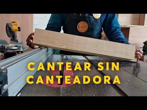 Video: Tablero canteado en construcción