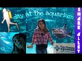 VOLGGING AT THE AQUARIUM 🎥🐟 || two oceans aquarium 🌊🌊 .