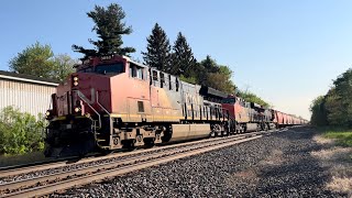 Canadian National Manifest in Perry with CN engines 3050+3948+3052