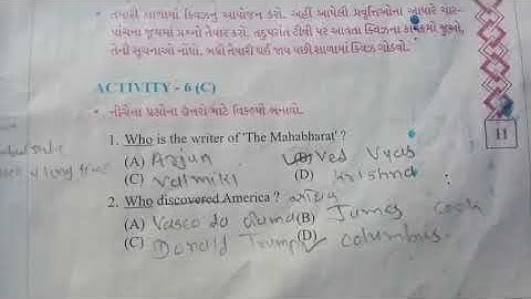 Std 8 GM sub English unit 1 Q for question activity 5/6(b)..... Revision