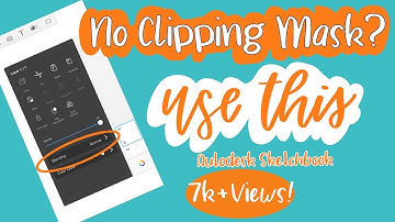 Clipping Mask Alternatives in Autodesk Sketchbook