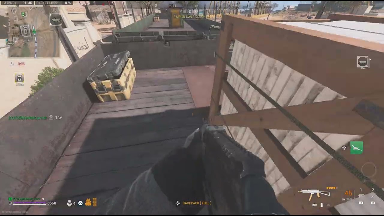 What not to do on train fully geared