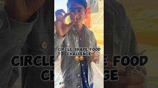 24 Hours Circle Shape Food ? Challenge ?? minivlog vlogs