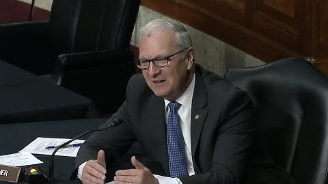 Sen. Cramer Talks with U.S. European Command and U.S. Transportation Command at SASC Hearing