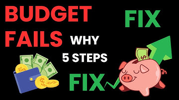 Why Most Budgets Fail And How To Fix It in 5 steps