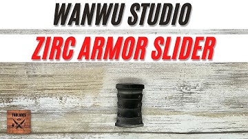 WanWu Studio Zirconium Armor Shield Slider Fidget Toy. Fablades Full Review