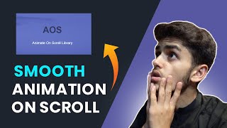 AOS Animate on Scroll Library  | HTML | CSS