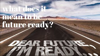 Celebrity WHAT DOES IT MEAN TO BE FUTURE READY careers of the future Profile