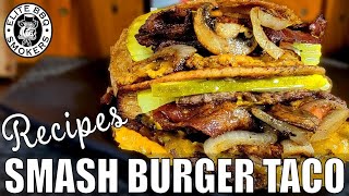 This is How I made Smash Burger Tacos | EASY