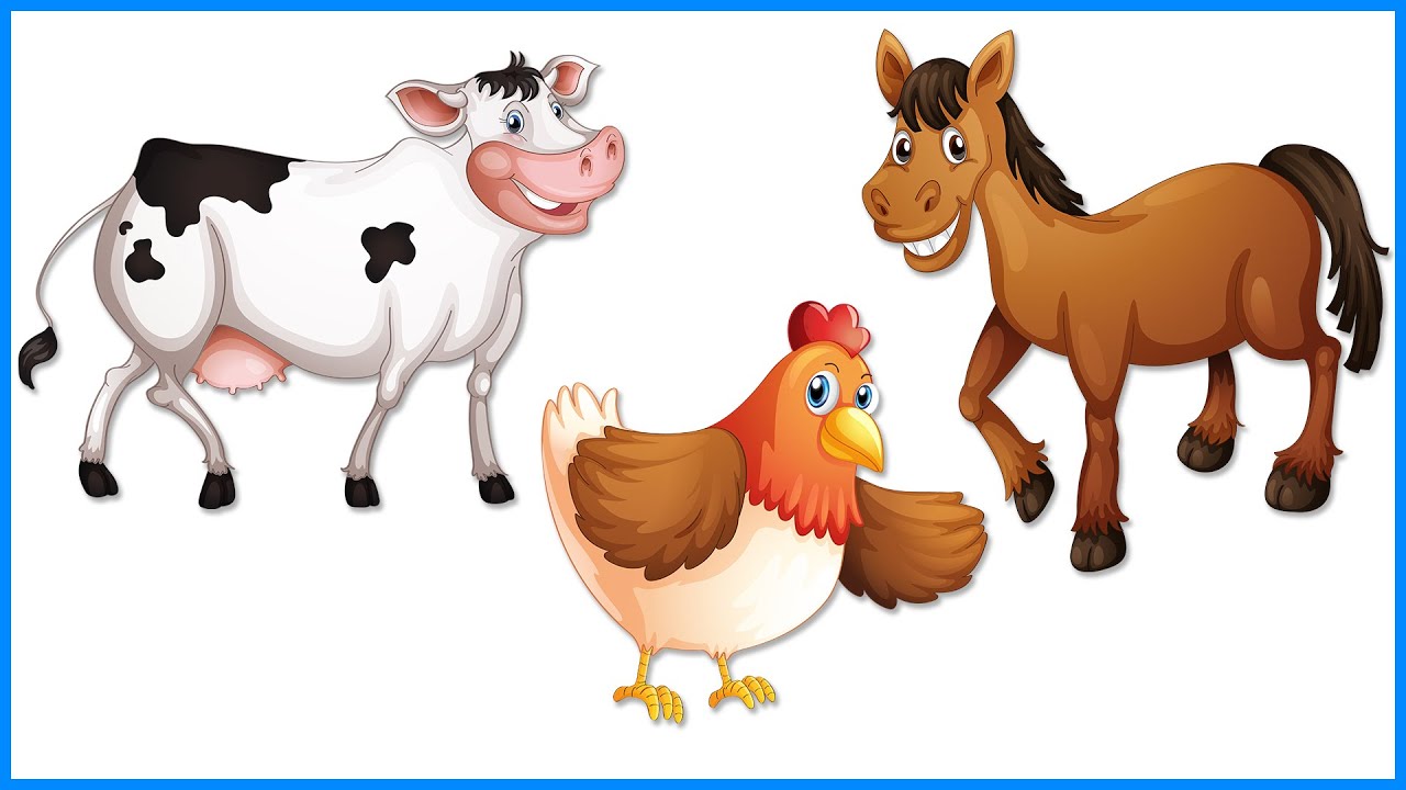 Learn Names of Domestic Animals in Hindi and English पालतू जानवरों के
