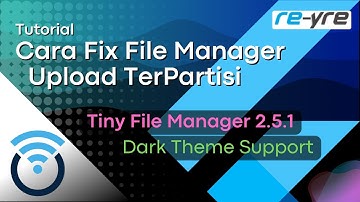 Cara Fix File Manager 2.5.1 Upload TerPartisi Di OpenWrt | REYRE-STB