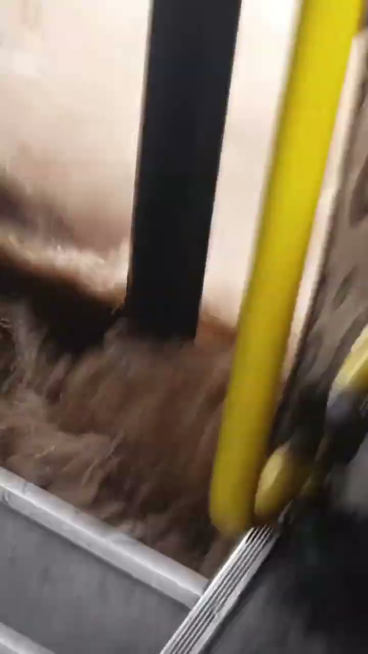 Bus Fills With Water While Driving || ViralHog