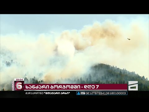 ვითარება ბორჯომის ხეობაში - ტყეში ხანძრის ახალი კერები ჩნდება