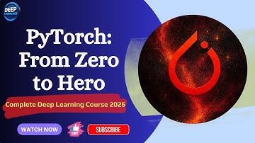 🔥 PyTorch A-Z: De complete Deep Learning Bootcamp 2026 🚀