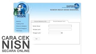 CARA MENCARI NISN DI DATA DAPODIK screenshot 1