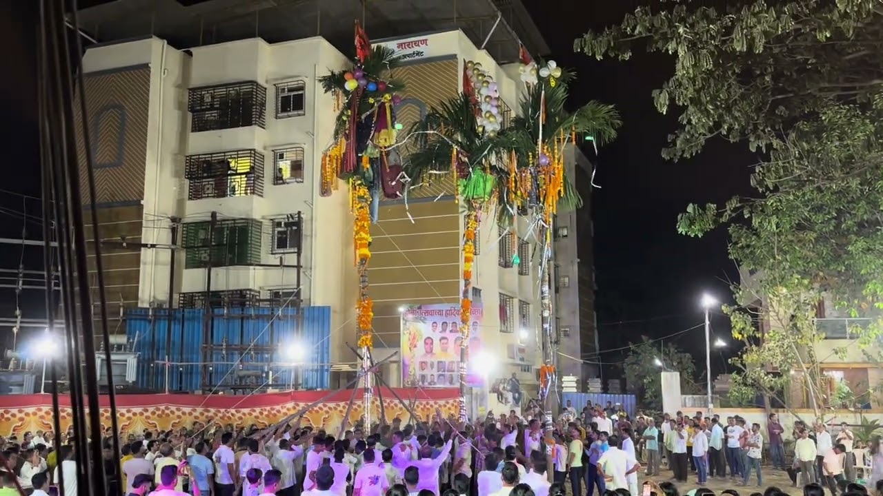 डोंगरपाडा गावची मानाची होळी 2026🚩🫟#holispecial #viralvideo @harshadkadam1212 