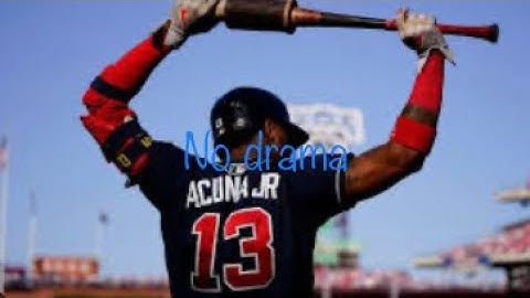 Ronald Acuna Jr. No drama