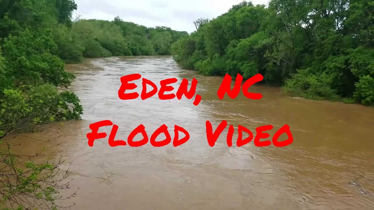 Eden, NC River Flooding April 2017 YouTube