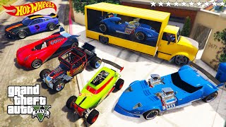 GTA 5 - Stealing HOT-WHEELS CARS with Franklin! (Real Life Cars #118)