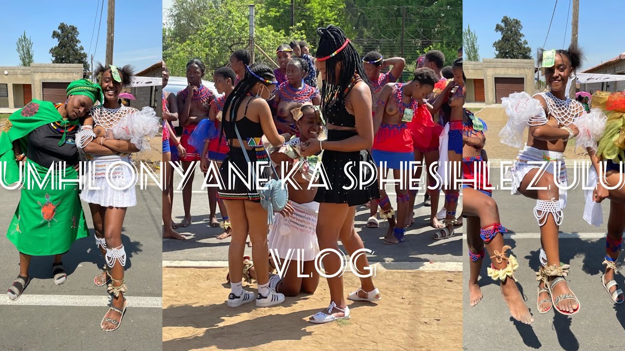 Vlogtober Ep 4 Umhlonyane Kasphesihle Zulu Traditional Sweet Sixteen Youtube