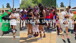 Vlogtober ep 4: Umhlonyane kaSphesihle| Zulu Traditional sweet sixteen