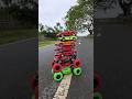 Remote Control Eight Racing Car Tower Challenge 😁
