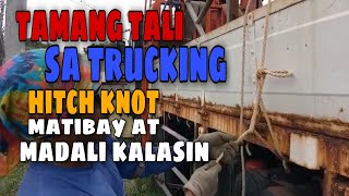 Trucking hitch knot "Tamang pag tali sa Trucking" screenshot 1