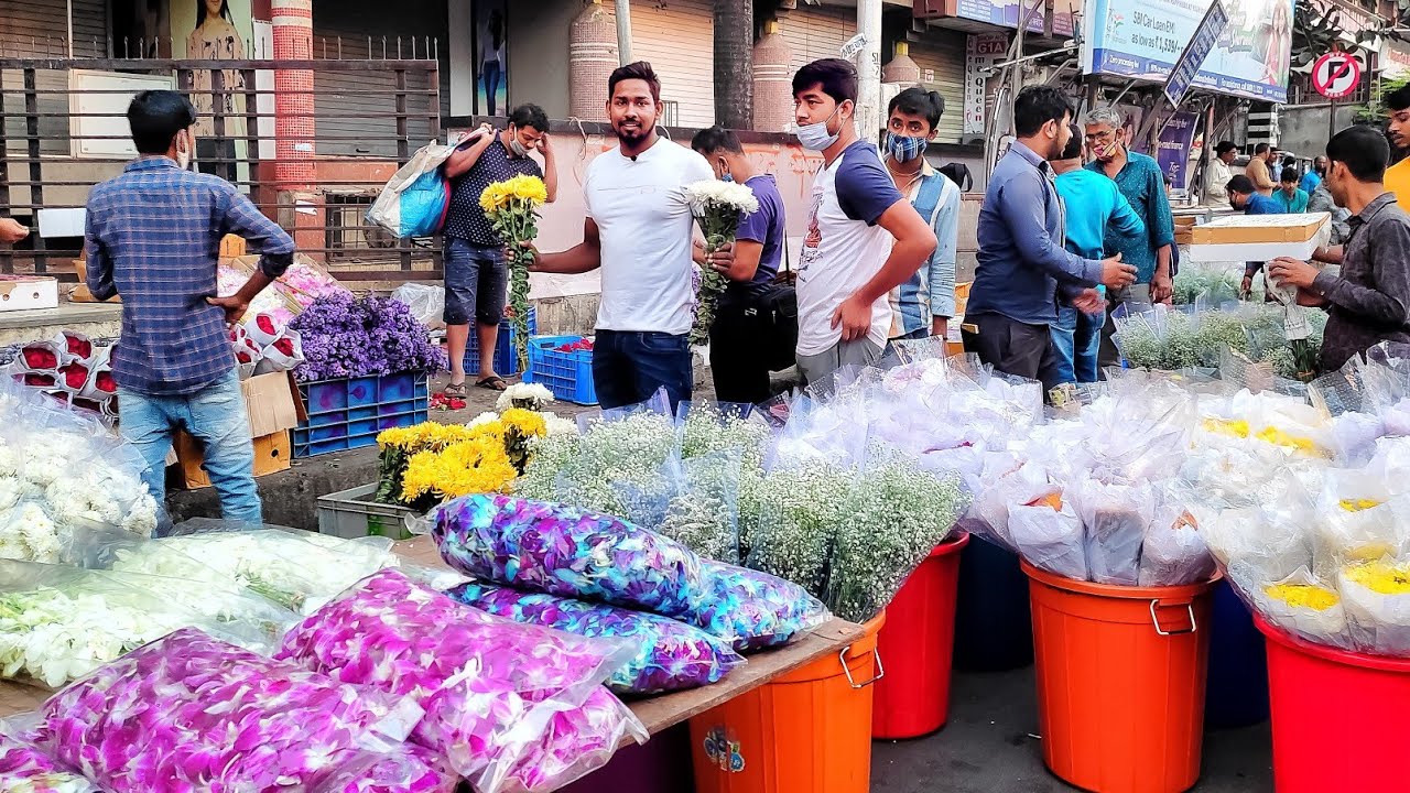 aise flower aap ne kabhi dekha hi nahi hoga 😱 dadar flower market 👌| Whole sale Flower Market ☑️
