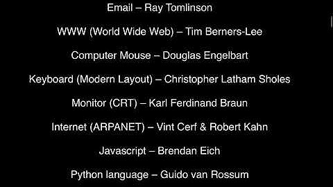 ALL IMPORTANT COMPUTER INVENTIONS #kvs #kvsgkgsmocktest 