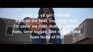 FOR WHAT - OMERETTA THE GREAT LYRICS VIDEO