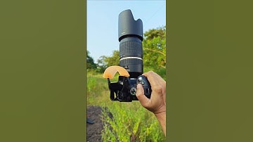 Try this! dslr camera flash diffuser #shorts