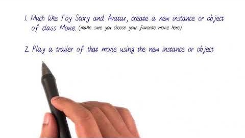 Lesson 3a (Make Classes)_Movie Website | 16. Play Your Favorite Trailer | Python Programming