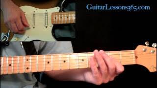 Still Of The Night Guitar Lesson Pt.2 - Whitesnake - Octave Riff, Pre-Chorus & Chorus