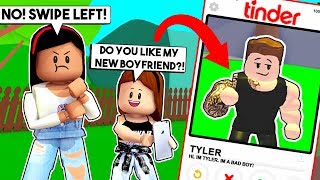 Exposing My Sister S Tinder Account Roblox My Annoying Little Sister Zailetsplay Let S Play Index - baby keisha roblox