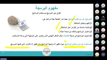 تدريب البرمجة VB.NET- الجلسة 1