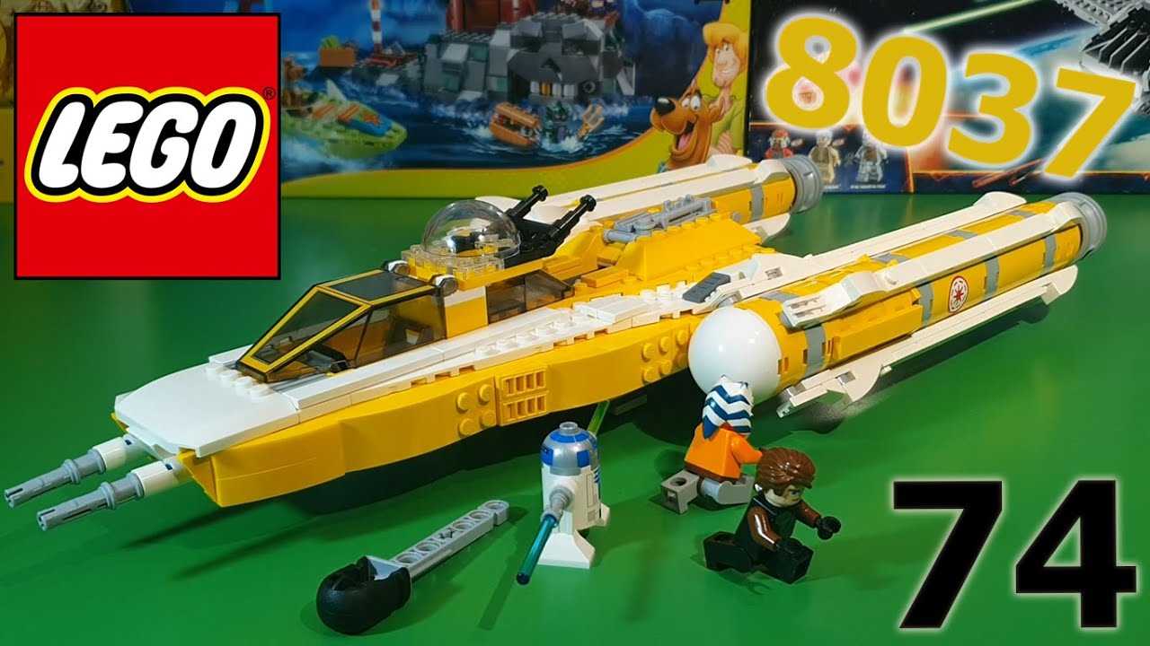 LEGO Star Wars 8037 Anakin's Y-wing Starfighter RECENZE - YouTube