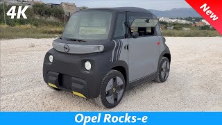 Opel Rocks-e Tekno 2024 - Full Review (Exterior - Interior), Price, POV Test drive in 4K