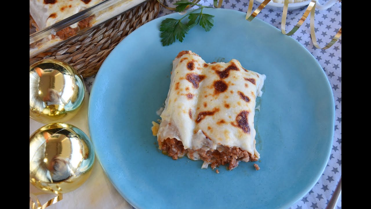 Canelones de Navidad con foie gras/ CANELONES DE SAN ESTEBAN