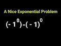 🔴 A Nice Olympiad Exponential Problem | Olympiad Questions @BongMatics