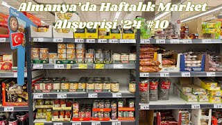 Almanya'da haftalık market alışverişi '24 #10 | Kaufland