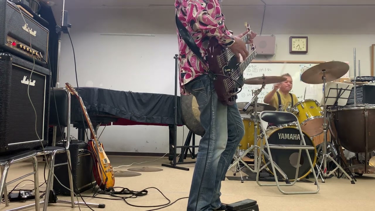 The song remains the same（~The rain song) Gibson EDS-1275 Marshall SV-20