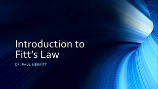 Fitt's Law