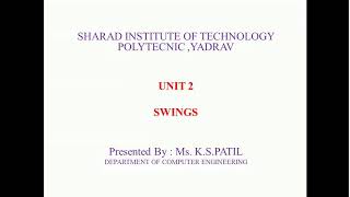 AJP Unit 2-6