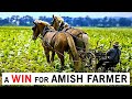 A WIN for Amish farmer - Amos Miller, he now can sell meat &amp; milk